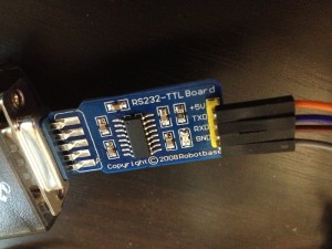 RS-232 nach TTL-Wandler am Raspberry Pi