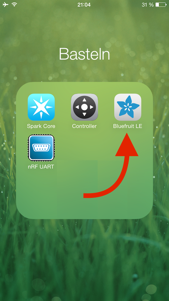 Adafruit Bluefruit iOS-App