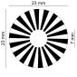 RP5 RP6 - Zahnradaufkleber für Encoder